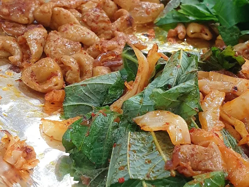 푸짐한 곱창 한 상