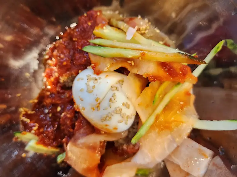 시원한 물냉면의 자태