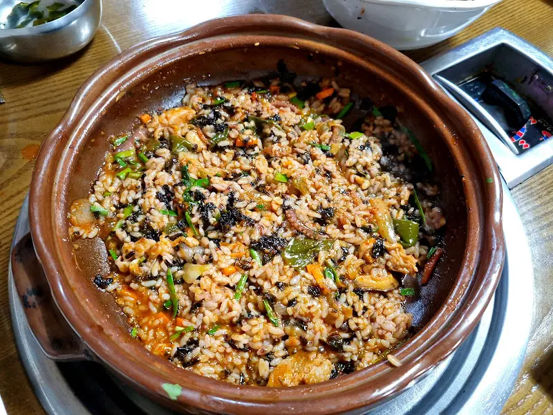 볶음밥으로 마무리한 완벽한 식사