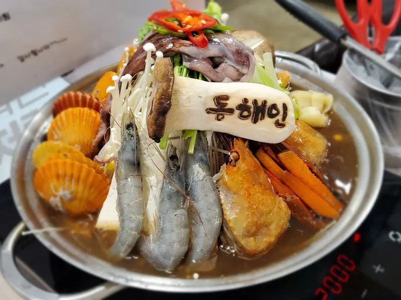 푸짐한 해산물 한 상