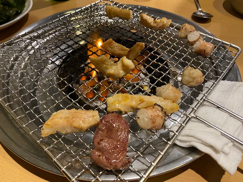 노릇노릇 익은 곱창