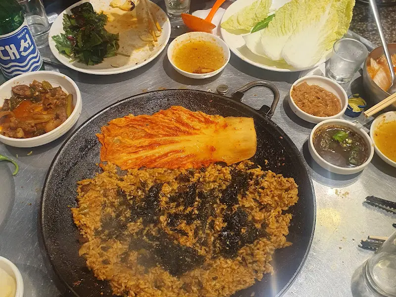 곱창전골 볶음밥