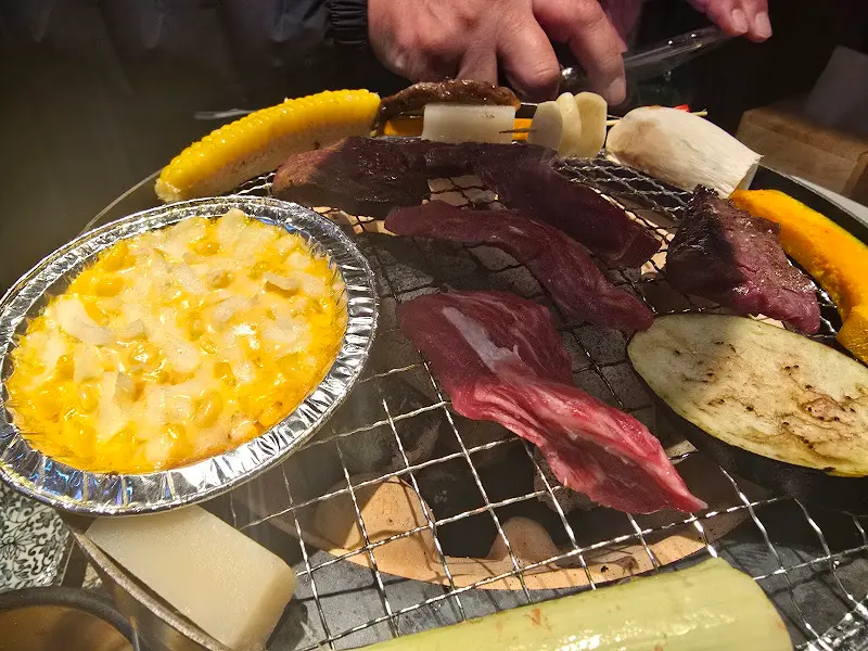 와규와 채소의 환상적인 조합