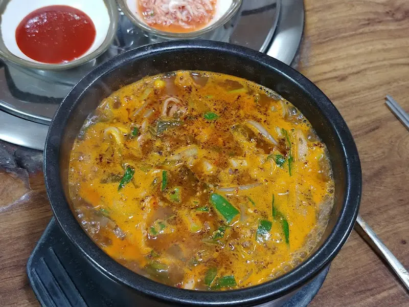 원조육거리순대 내부 모습