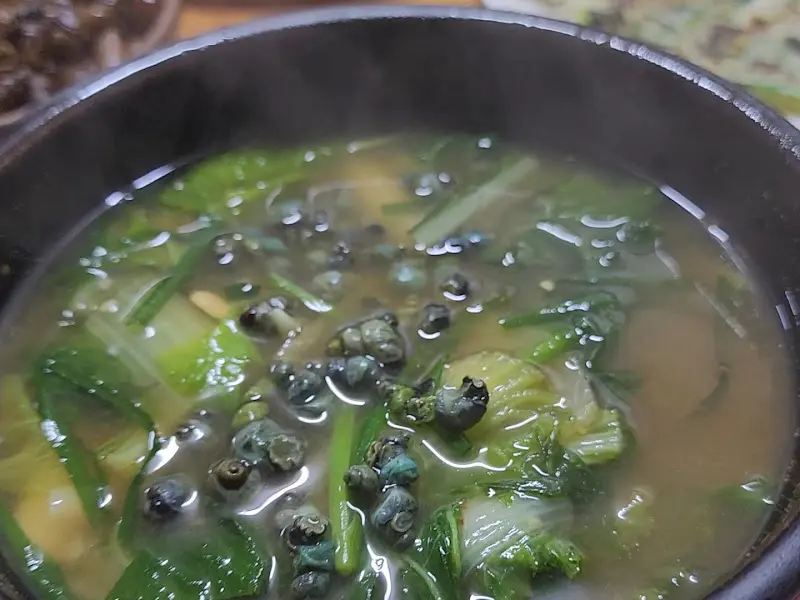 올뱅이국밥 클로즈업