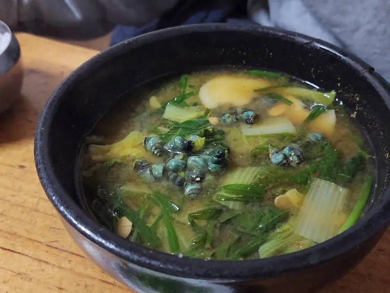 올뱅이국밥 근접샷