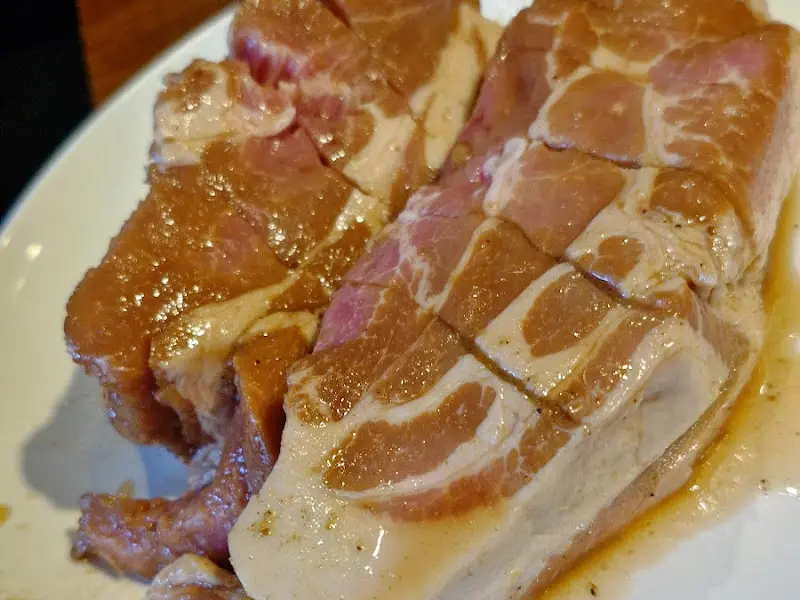 두툼한 돼지갈비