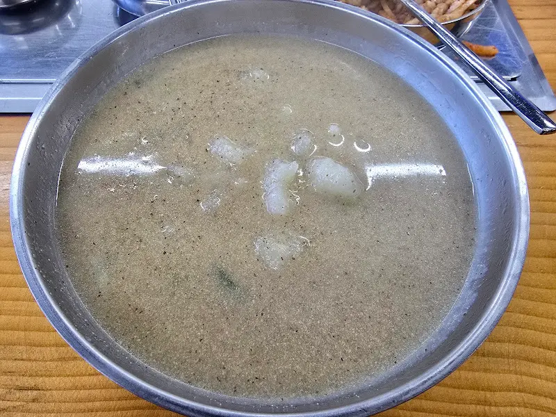 옹심이 한 그릇