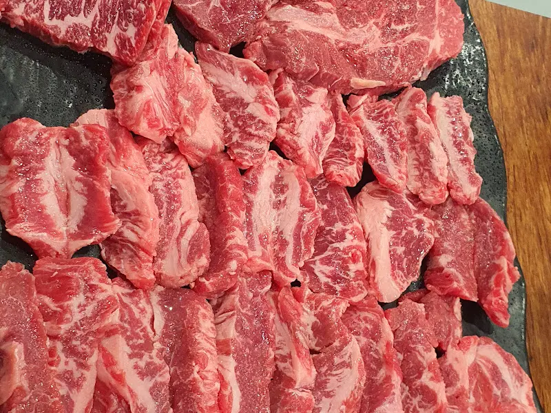 신선한 돼지고기