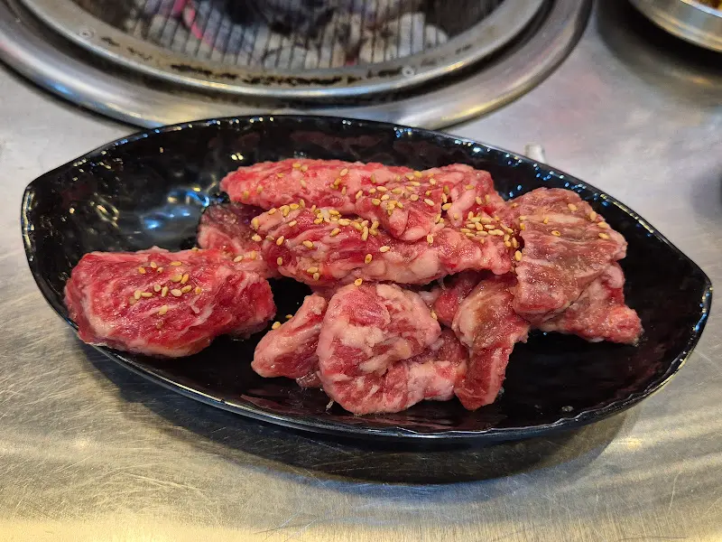 양념 소갈비살 근접샷