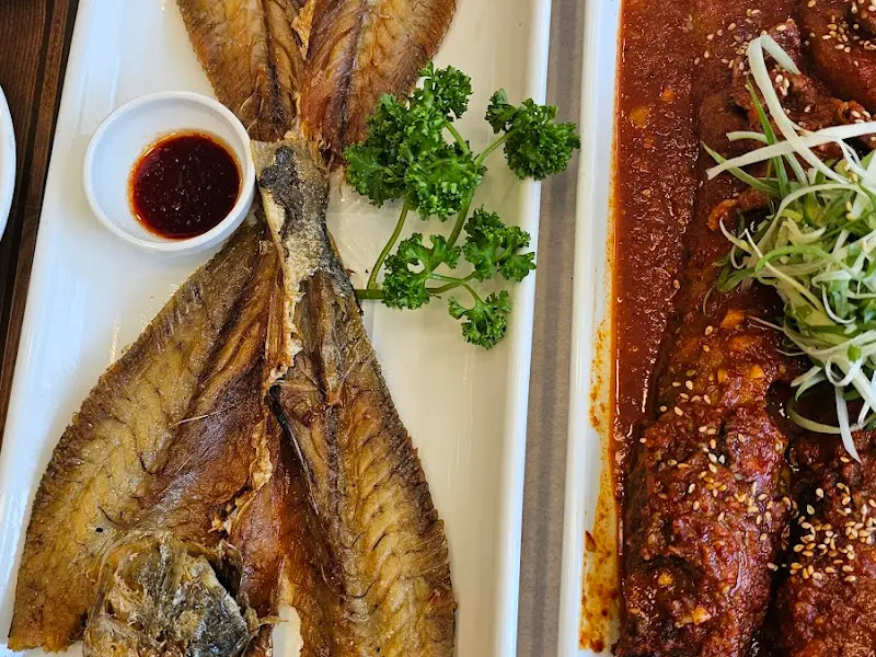 맛깔스러운 보리굴비와 코다리찜