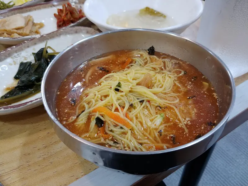 김치말이국수