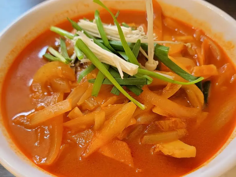 해물이 가득한 짬뽕