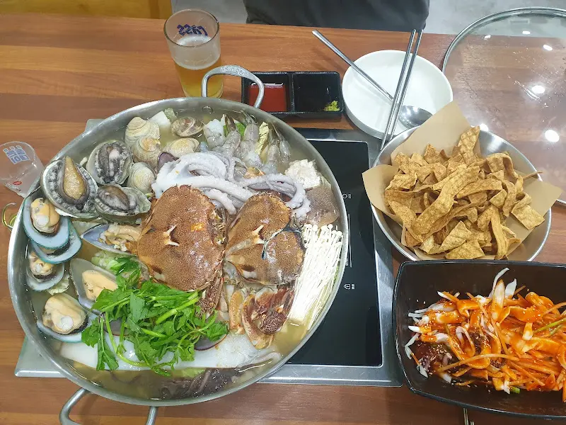 해물탕 한상차림