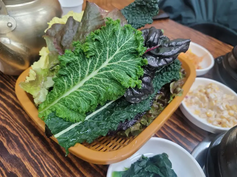 돌솥밥 누룽지의 향긋한 마무리