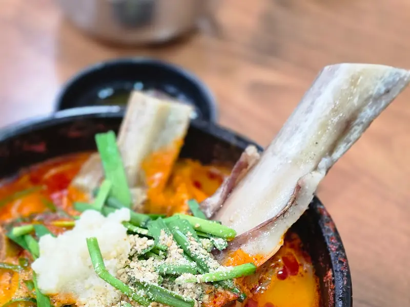 소갈비해장국 갈비
