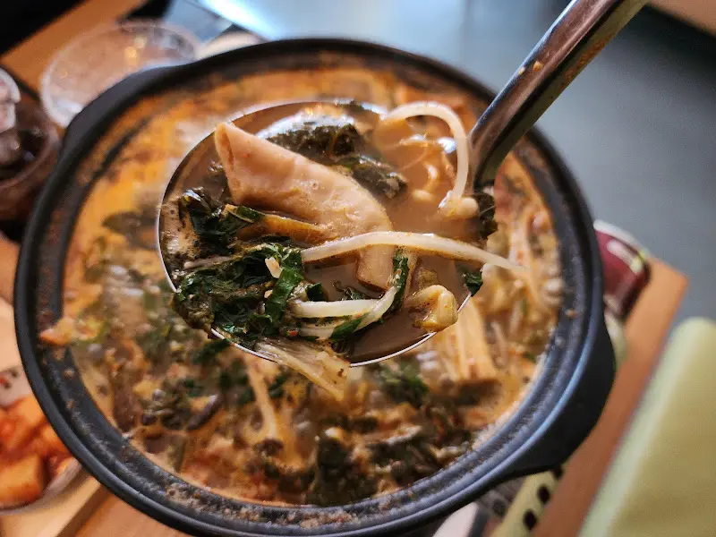 소곱창전골 클로즈업