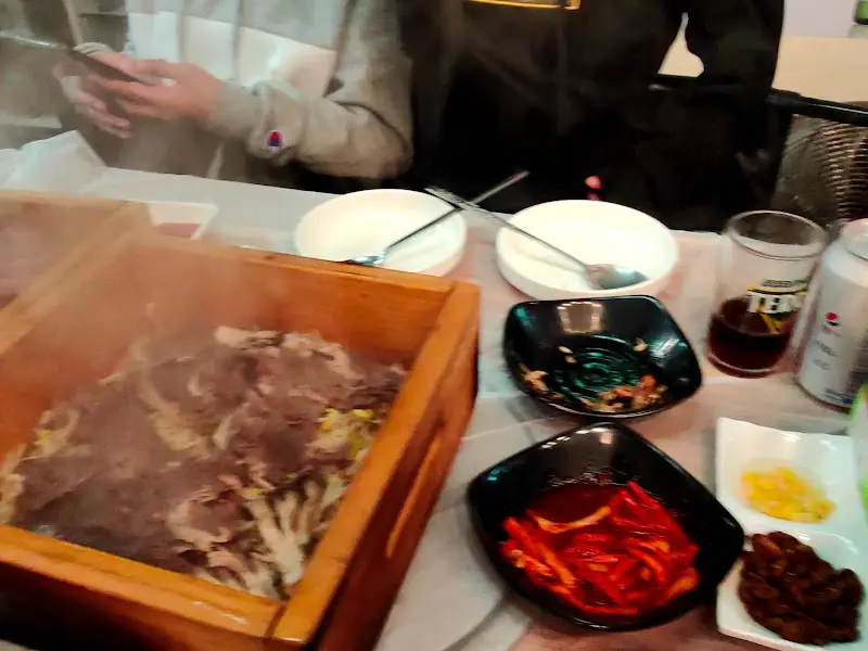 푸짐한 해산물 한 상 차림