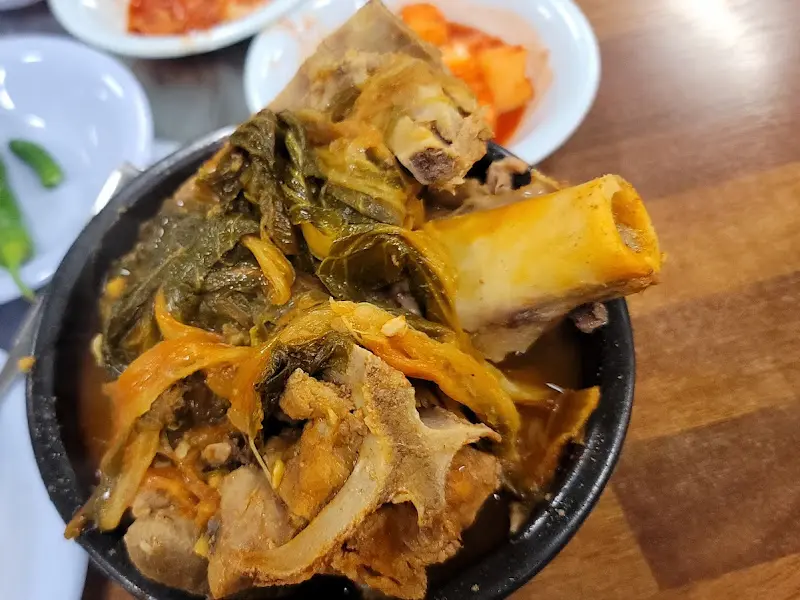 뼈해장국 근접샷