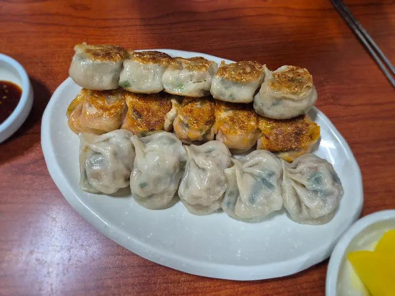 만두 단면