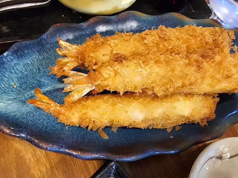 도담초밥 새우튀김