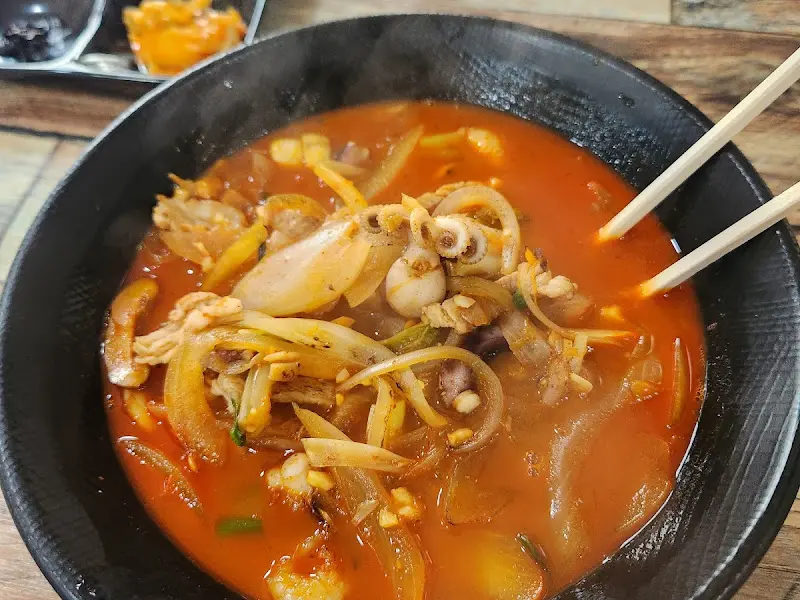 오시내 짬뽕의 비주얼