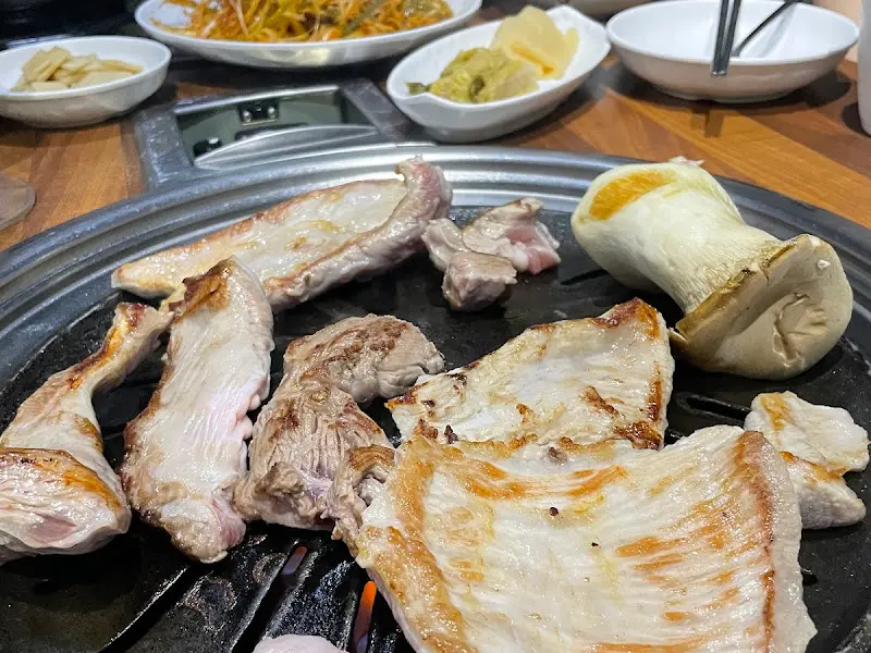 구워진 돼지고기