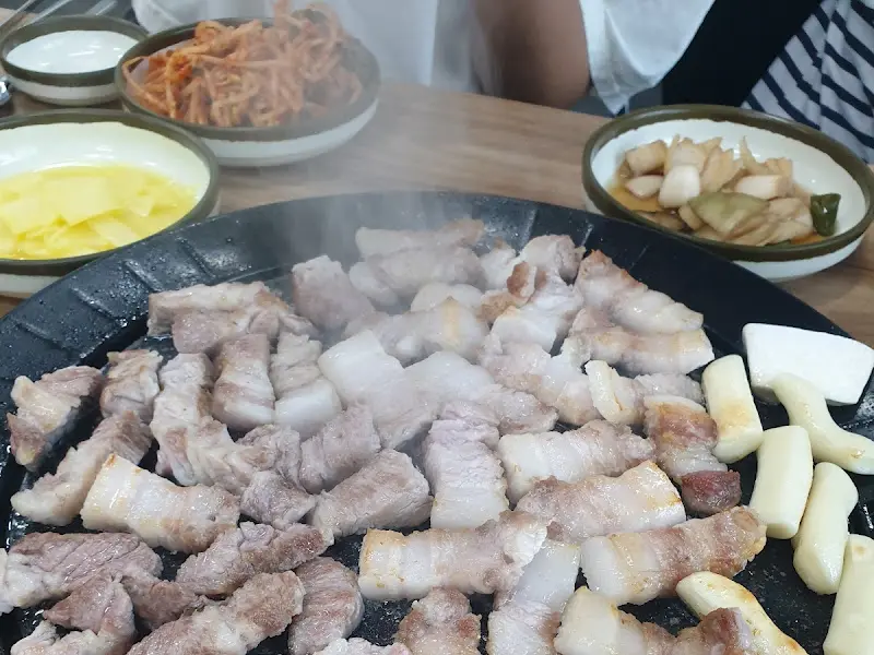 소금구이와 반찬