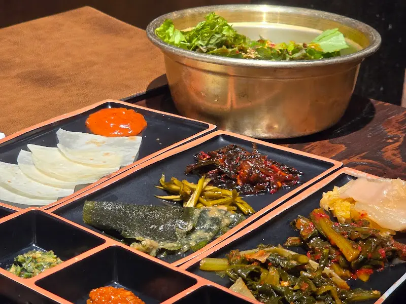 다양한 곁들임 반찬