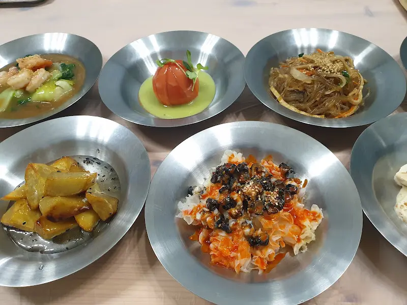 먹음직스러운 음식들의 클로즈업