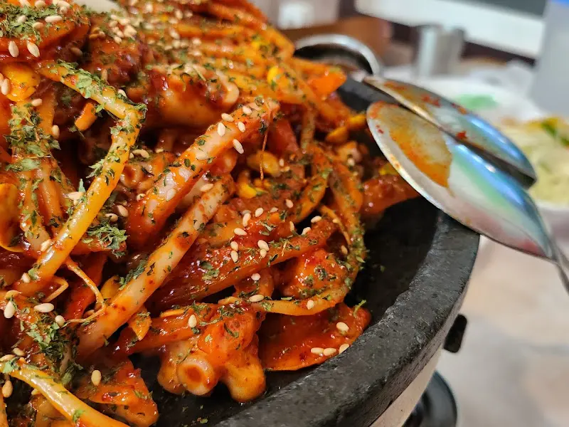 낙지볶음 클로즈업