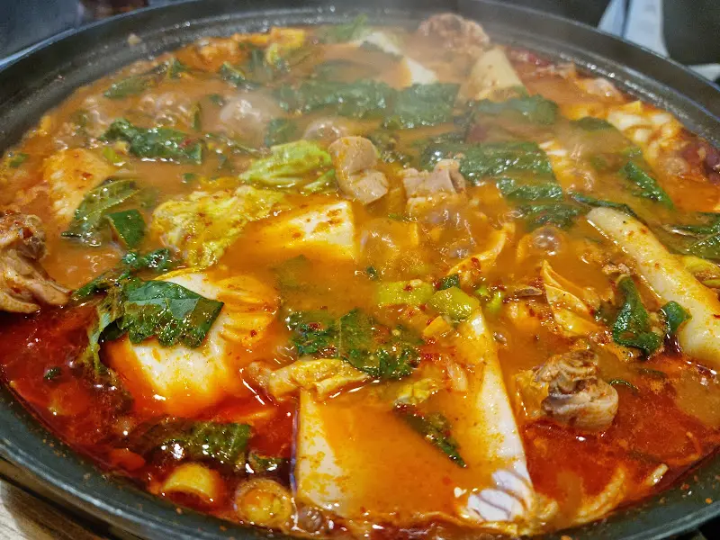 곱도리탕의 깊은 맛