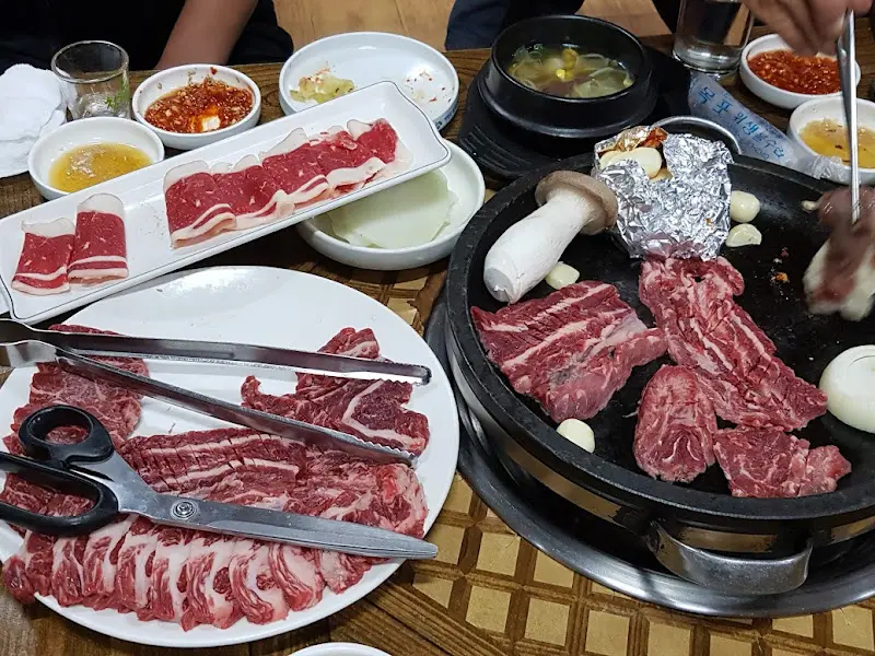 잘 정돈된 한우