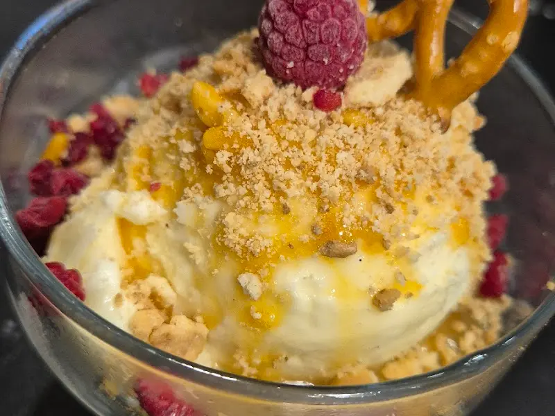 달콤한 아이스크림 디저트