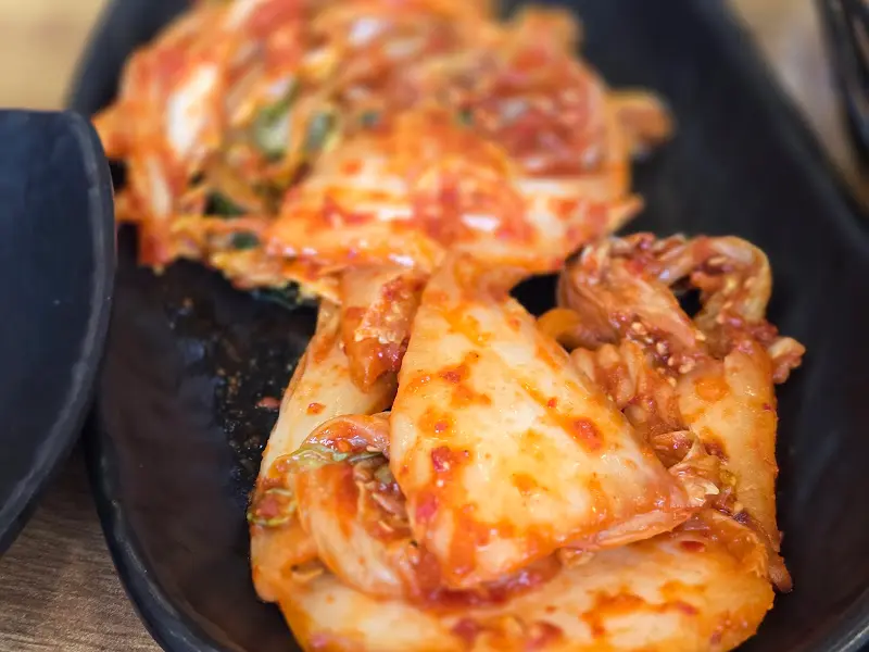 미소본가 스마일칼국수의 김치