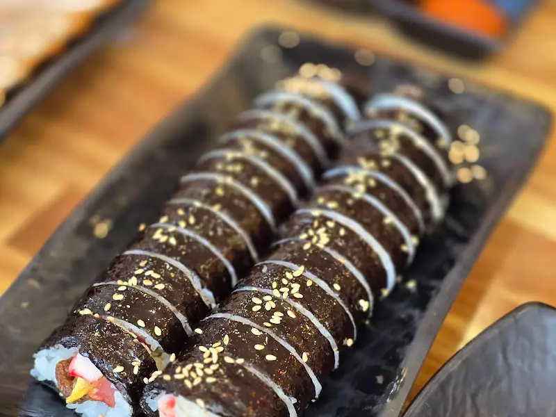 미소본가 스마일칼국수의 김밥 단면