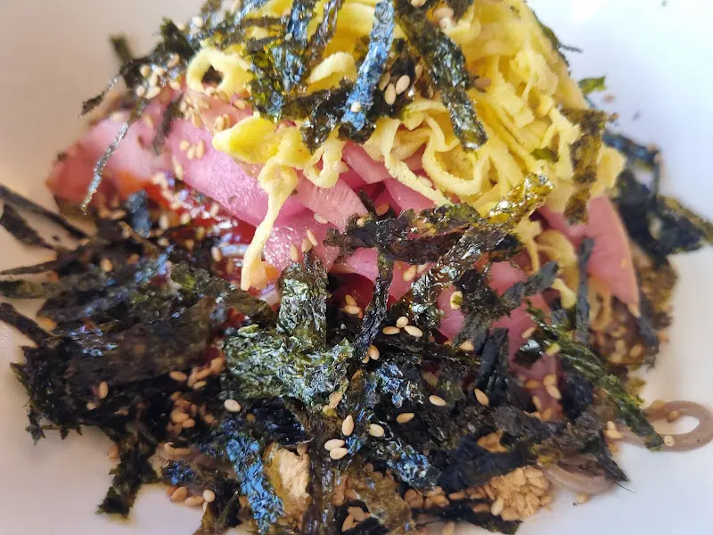 유자비빔막국수