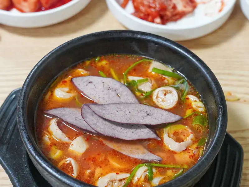 돼지 간 클로즈업