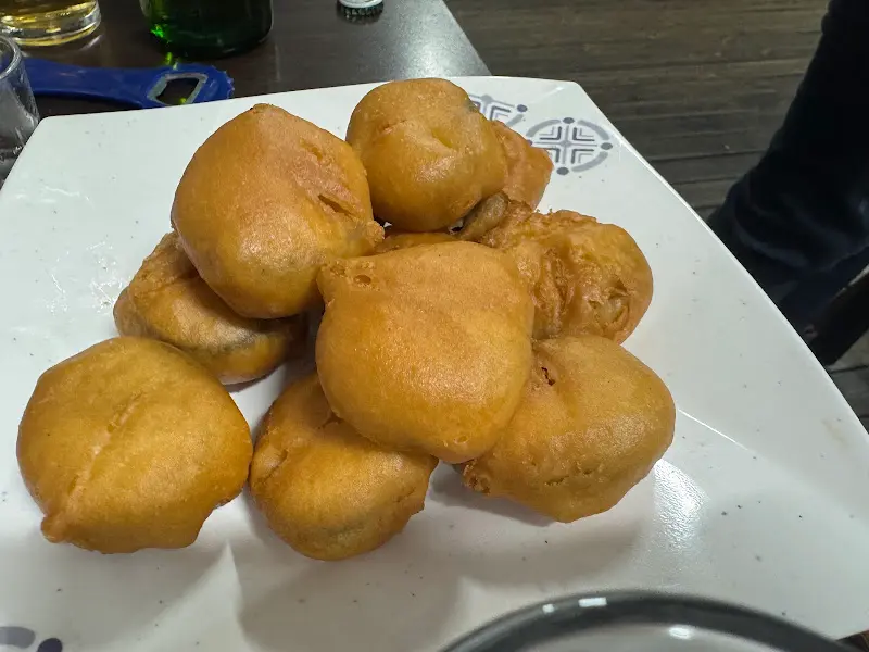 만두처럼 앙증맞은 모양의 가지 튀김