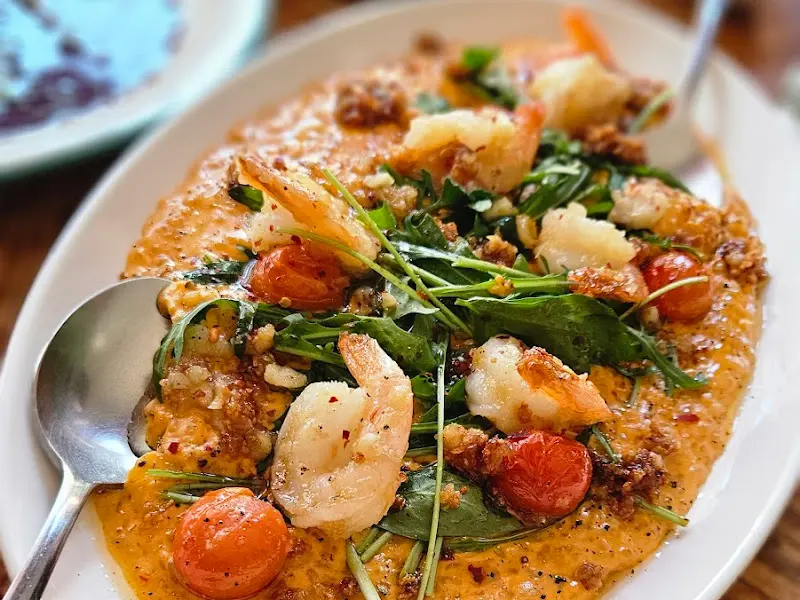 쉬림프 로제 파스타의 모습