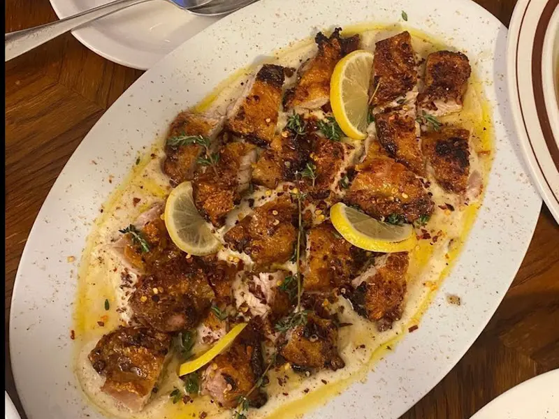 브라운 버터 치킨의 모습