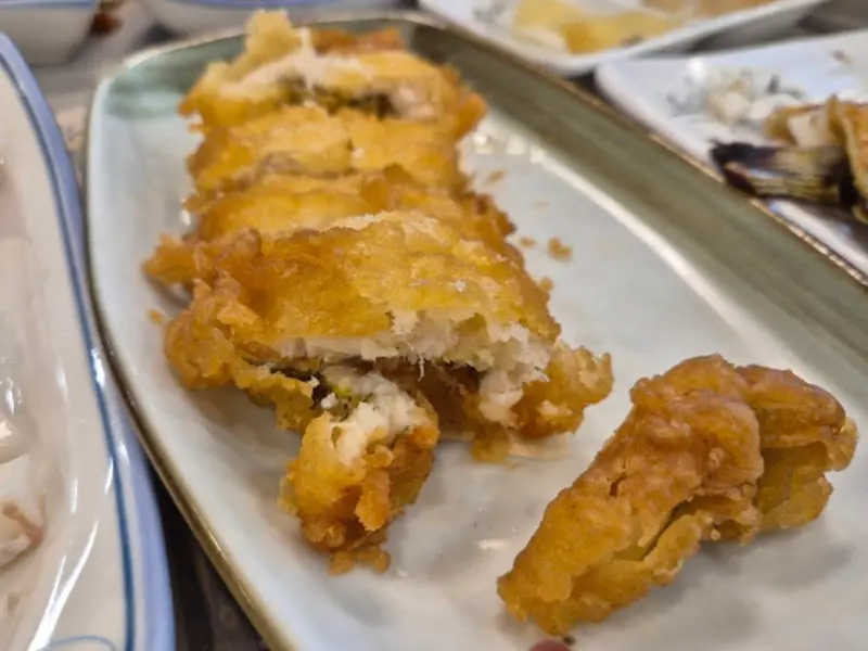 겉바속촉 장어튀김