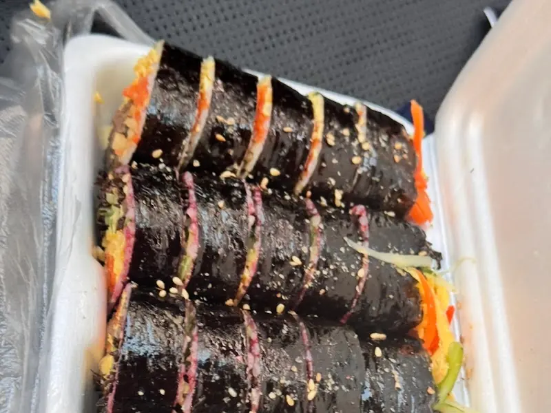 사리원 손만두 김밥 포장
