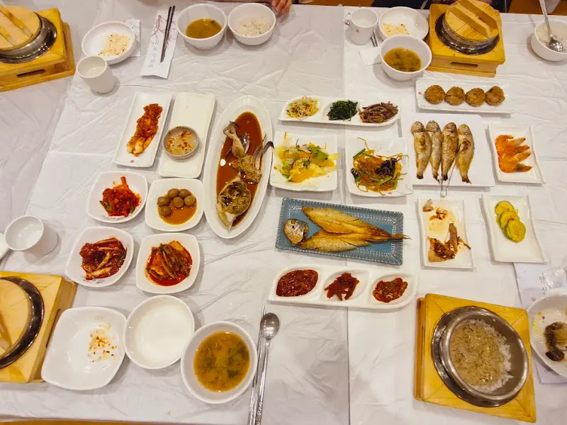 굴비 정식 한상차림