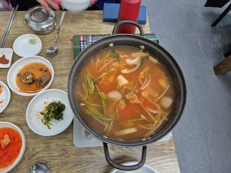 김치복국의 먹음직스러운 비주얼