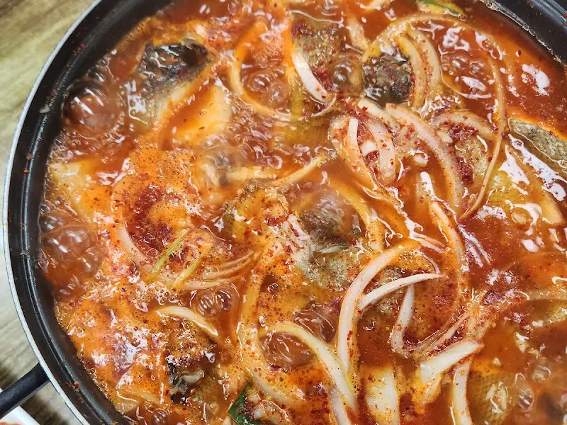 가자미찌개의 매혹적인 자태