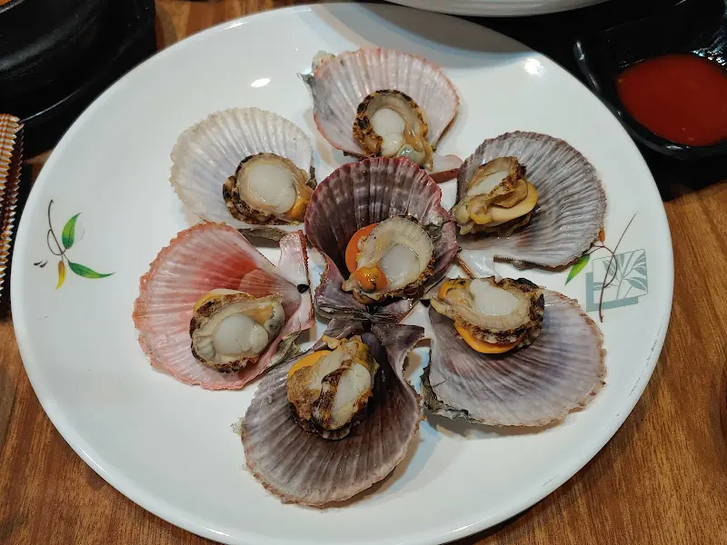 신선한 해산물 모듬