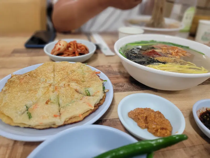 칡국수와 감자전