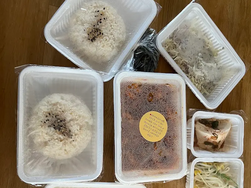 포장된 낙지볶음