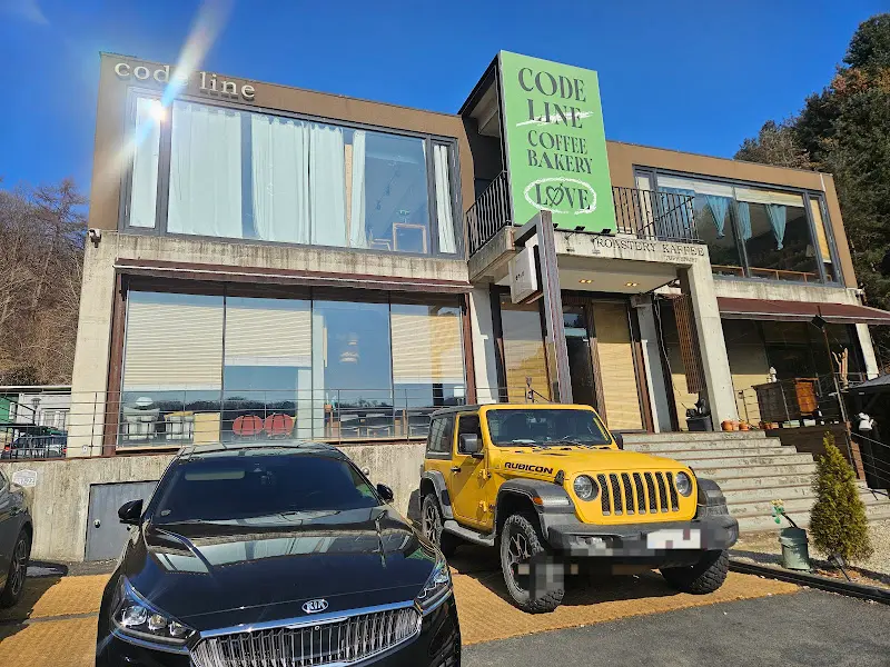 카페 CODE LINE의 외관